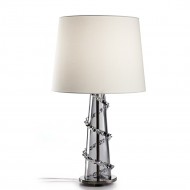 Настольная лампа Barovier&Toso Hekla 7051/IC/BB Настольная лампа Barovier&Toso Hekla 7051/IC/BB