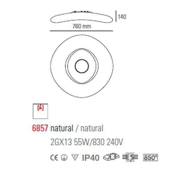 Потолочный светильник Linea Light Mr. Magoo 6857 Потолочный светильник Linea Light Mr. Magoo 6857