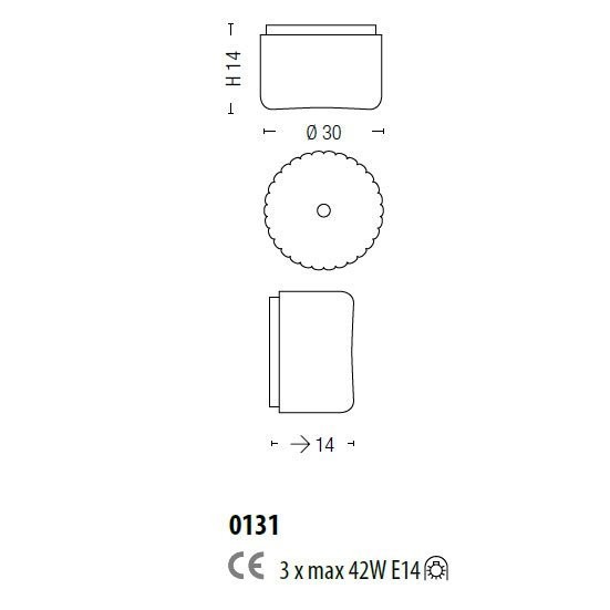 Потолочный светильник Sylcom Mask 0131 B BL Потолочный светильник Sylcom Mask 0131 B BL