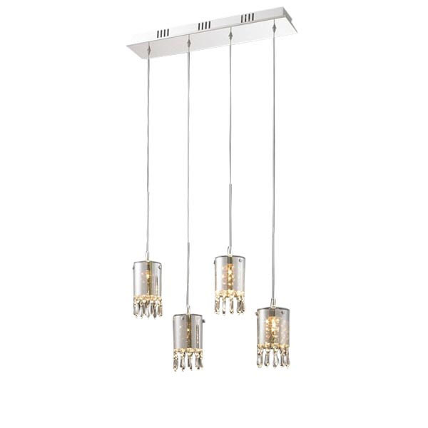Подвесной светильник DeLight Collection Crystal Tube MD2544/4L Подвесной светильник DeLight Collection Crystal Tube MD2544/4L