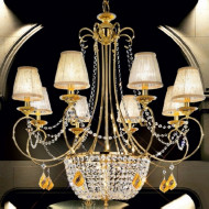 Люстра Kolarz Amadeus 0381.88+3.3.SpT.Ki.Au