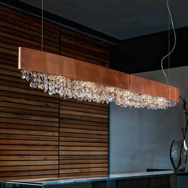 Подвесной светильник Masiero Ola S6 OV 160 F03 / Copper pendants Подвесной светильник Masiero Ola S6 OV 160 F03 / Copper pendants