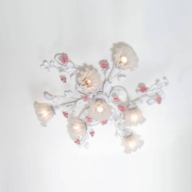 Потолочная люстра Lucia Tucci Fiori di rose 109.6.1