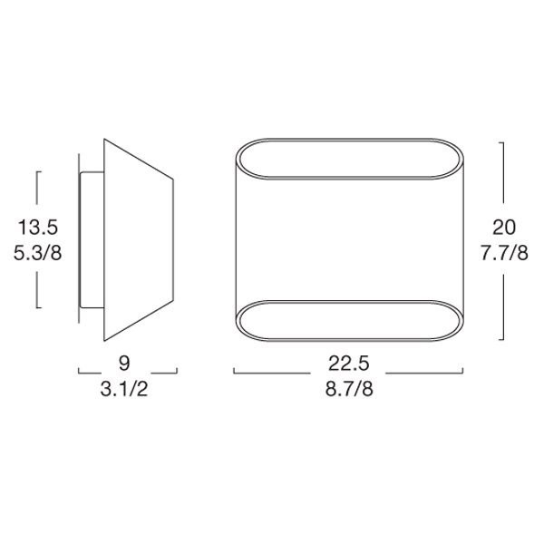 Бра Leucos ABBEY PARETE BIANCO 0002739 Бра Leucos ABBEY PARETE BIANCO 0002739