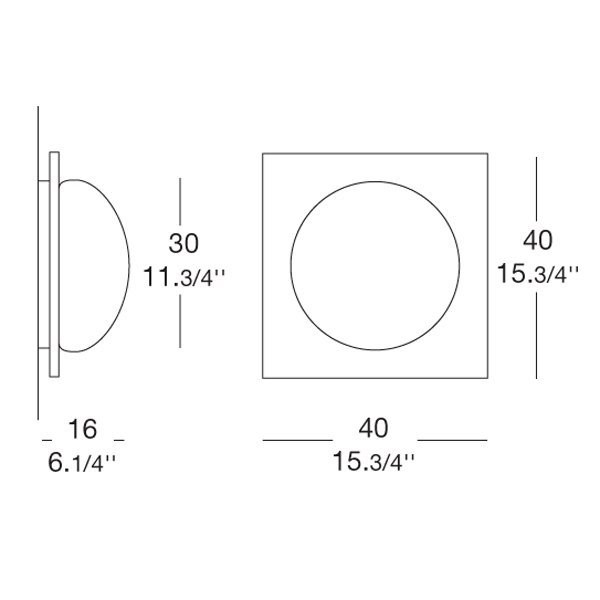Настенно-потолочный светильник Leucos GIO 40 P-PL 0002416 Настенно-потолочный светильник Leucos GIO 40 P-PL 0002416