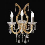 Бра Beby Group Novecento 785/3A Light gold CUT CRYSTAL
