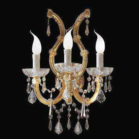 Бра Beby Group Novecento 785/3A Light gold CUT CRYSTAL Бра Beby Group Novecento 785/3A Light gold CUT CRYSTAL