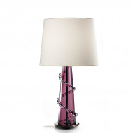 Настольная лампа Barovier&Toso Hekla 7051/VI/BB Настольная лампа Barovier&Toso Hekla 7051/VI/BB