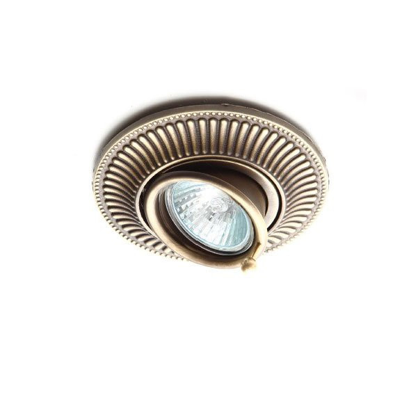 Встраиваемый спот (точечный светильник) IlParalume MARINA 7711 1857/BR Встраиваемый спот (точечный светильник) IlParalume MARINA 7711 1857/BR