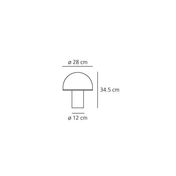 Настольный светильник Artemide Onfale tavolo medio A006500