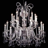 Люстра Beby Group Crystal 7150/10+10 Chrome CUT CRYSTAL Люстра Beby Group Crystal 7150/10+10 Chrome CUT CRYSTAL