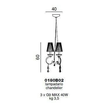Люстра Beby Group Prestige 0180B02 Chrome 024 Half Cut Plaque Люстра Beby Group Prestige 0180B02 Chrome 024 Half Cut Plaque