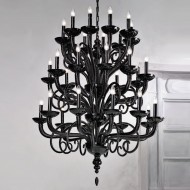 Люстра De Majo 6011 K30 060110K30 black Люстра De Majo 6011 K30 060110K30 black