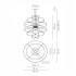 Подвесной светильник Axo Light Hoops SP HOOPS 6 SPHOOPS6ORORLED Подвесной светильник Axo Light Hoops SP HOOPS 6 SPHOOPS6ORORLED