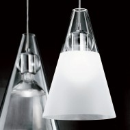 Подвесной светильник De Majo GEMMA S1 0GEMM0S-1 clear frosted+clear Подвесной светильник De Majo GEMMA S1 0GEMM0S-1 clear frosted+clear