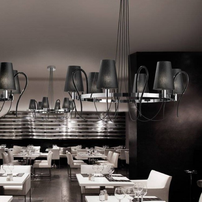 Люстра Evi Style Rondo' LA6 ES0181LA04NOAL Люстра Evi Style Rondo' LA6 ES0181LA04NOAL