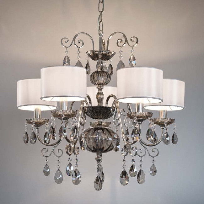 Люстра Masiero Antika 5 /G15/ SAT/17/WH