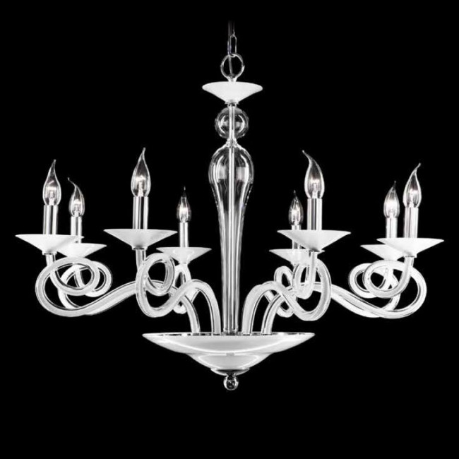 Люстра Renzo Del Ventisette Contemporary L 14334/8 DEC. CROMO Люстра Renzo Del Ventisette Contemporary L 14334/8 DEC. CROMO