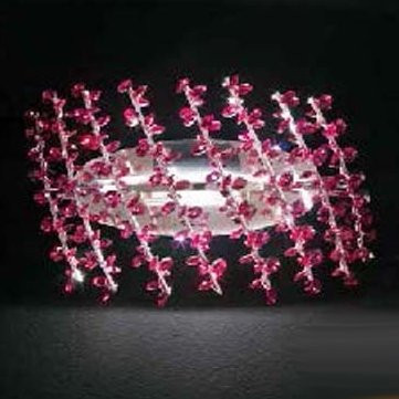 Бра Renzo Del Ventisette A 14218/1 SW COL Bordo DEC. CROMO