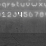 Настенный светильник Artemide Alphabet 1210400A + supp