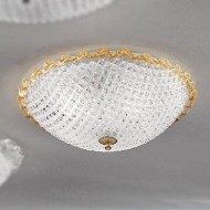 Потолочная лампа Vetri Lamp 991/30 Cristallo/Ambra Потолочная лампа Vetri Lamp 991/30 Cristallo/Ambra