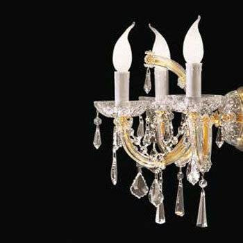 Бра Beby Group Novecento 795/3A Light gold CUT CRYSTAL Бра Beby Group Novecento 795/3A Light gold CUT CRYSTAL