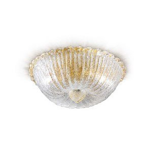 Потолочный светильник Renzo Del Ventisette "Floreale" PL 13825/2 DEC. Cristallo e oro Потолочный светильник Renzo Del Ventisette "Floreale" PL 13825/2 DEC. Cristallo e oro