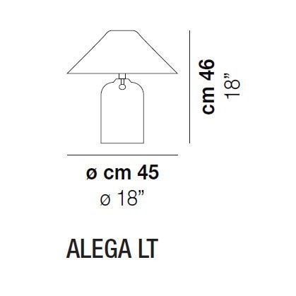 Настольная лампа Vistosi Alega LT E14 BC/CR CR Настольная лампа Vistosi Alega LT E14 BC/CR CR