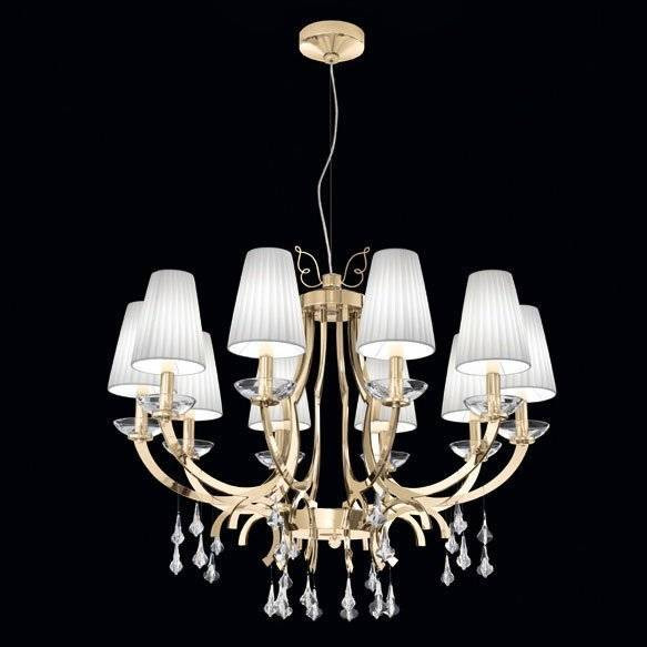 Люстра Beby Group Prestige 0180B05 Light gold 024 Trasparent Half Cut Crystal Люстра Beby Group Prestige 0180B05 Light gold 024 Trasparent Half Cut Crystal