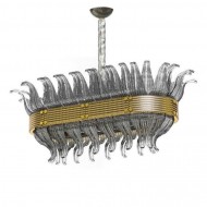 Подвесной светильник Beby Group Milano Deco 8030B03 Light gold Smoked Glass Подвесной светильник Beby Group Milano Deco 8030B03 Light gold Smoked Glass