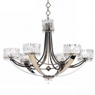 Люстра IDL Crystal blade 512/6 Black aubergine Люстра IDL Crystal blade 512/6 Black aubergine