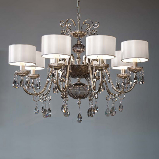 Люстра Masiero Antika 8 /G15/ SAT/17/WH