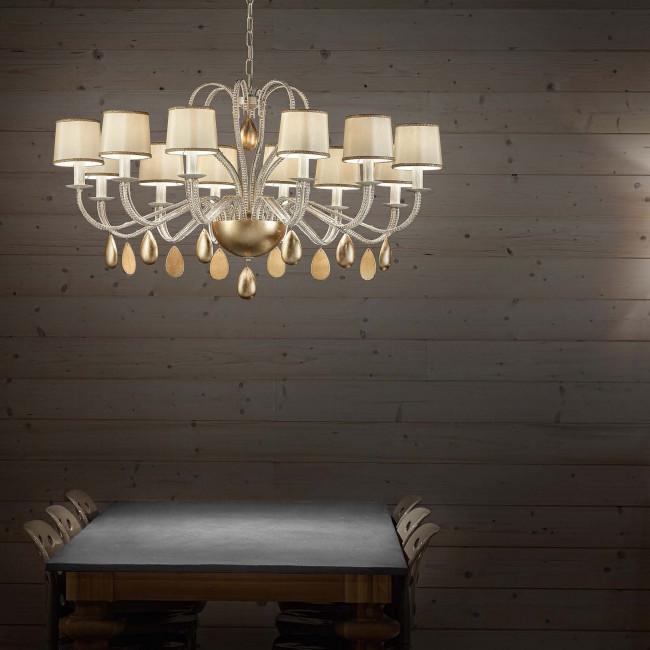 Люстра Masiero Noblesse 12 V13 / SHA-BD/14/IV