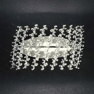 Бра Renzo Del Ventisette A 14218/1 SWA Trasparente DEC. CROMO Бра Renzo Del Ventisette A 14218/1 SWA Trasparente DEC. CROMO