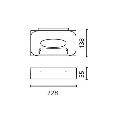 Настенный светильник Artemide Melete 1633010A Настенный светильник Artemide Melete 1633010A