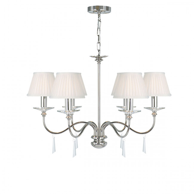 Люстра Elstead Lighting Finsbury Park FP6-POL-NICKEL Люстра Elstead Lighting Finsbury Park FP6-POL-NICKEL