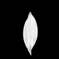 Настенный светильник IDL Paradise 430/4A Chrome / white Murano glass Настенный светильник IDL Paradise 430/4A Chrome / white Murano glass