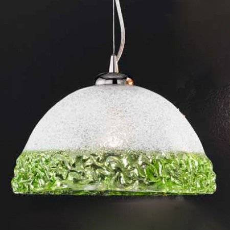 Подвесной светильник Vetri Lamp 1158/25 Cristallo/Verde Подвесной светильник Vetri Lamp 1158/25 Cristallo/Verde