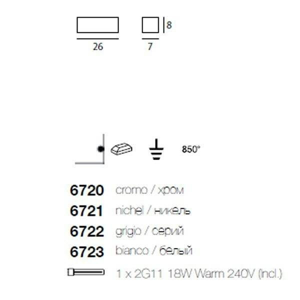 Настенный светильник Linea Light Box 6723