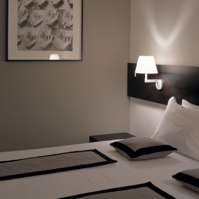 Бра Artemide Melampo parete - Grigio alluminio 0720010A Бра Artemide Melampo parete - Grigio alluminio 0720010A