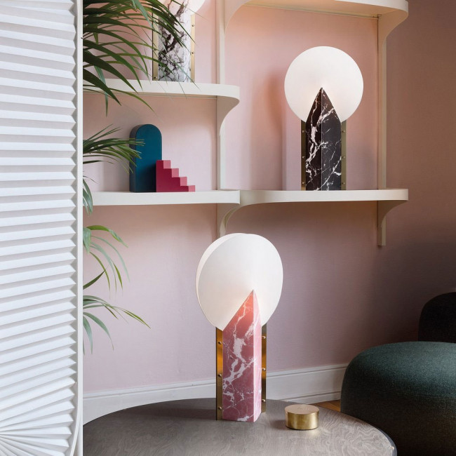 Настольная лампа Slamp Moon 25th Anniversary TABLE Pink MOO89TAV0000PK000 Настольная лампа Slamp Moon 25th Anniversary TABLE Pink MOO89TAV0000PK000