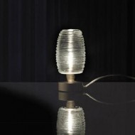 Настольная лампа Vistosi Damasco LT P ALO CR/CR NI Настольная лампа Vistosi Damasco LT P ALO CR/CR NI