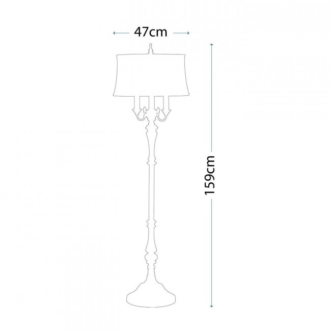 Торшер Feiss Gibson FE/GIBSON FL Торшер Feiss Gibson FE/GIBSON FL