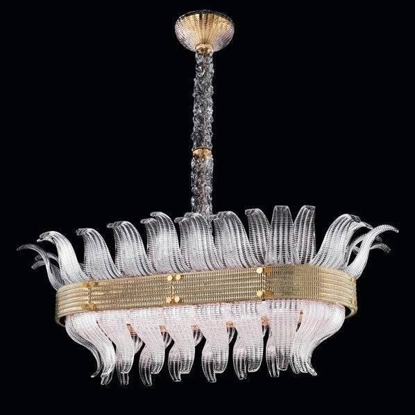 Подвесной светильник Beby Group Milano Deco 8030B03 Light gold Transparent Glass Подвесной светильник Beby Group Milano Deco 8030B03 Light gold Transparent Glass