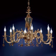 Люстра Euroluce Impero L8 Amber Люстра Euroluce Impero L8 Amber