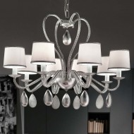 Люстра Masiero Noblesse 8 V97 / SHA-BD/14/WH