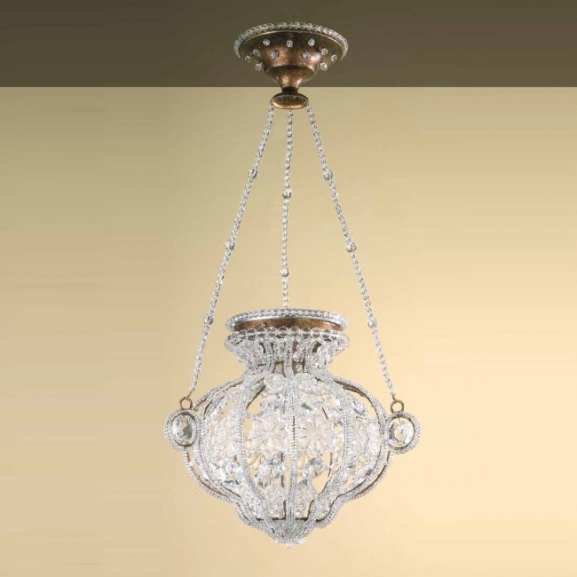 Подвесной светильник Passeri International Cristallo SS 6840/1 Dec. 067 Подвесной светильник Passeri International Cristallo SS 6840/1 Dec. 067