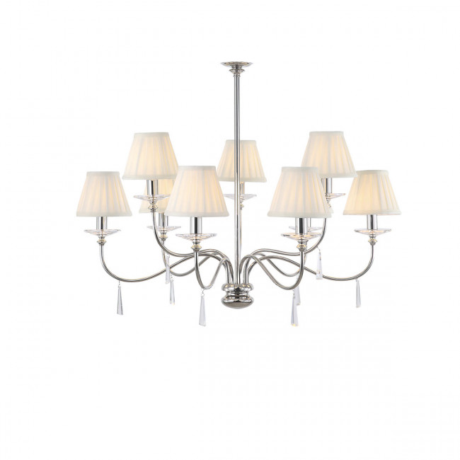 Люстра Elstead Lighting Finsbury Park FP9-POL-NICKEL Люстра Elstead Lighting Finsbury Park FP9-POL-NICKEL