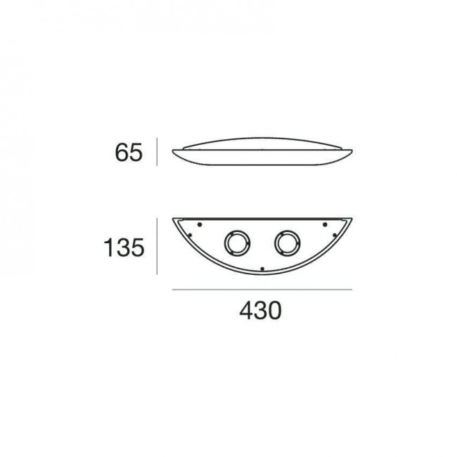 Настенный светильник Linea Light Kyklos 7740