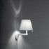 Бра Artemide Melampo parete - Grigio alluminio con interruttore 0721010A Бра Artemide Melampo parete - Grigio alluminio con interruttore 0721010A